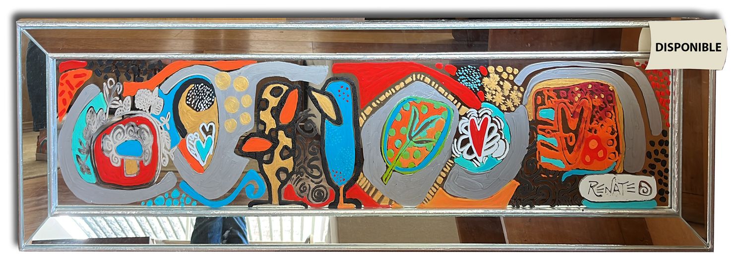 DCTO. ESPECIAL Cuadro Espejo 120 x 35
