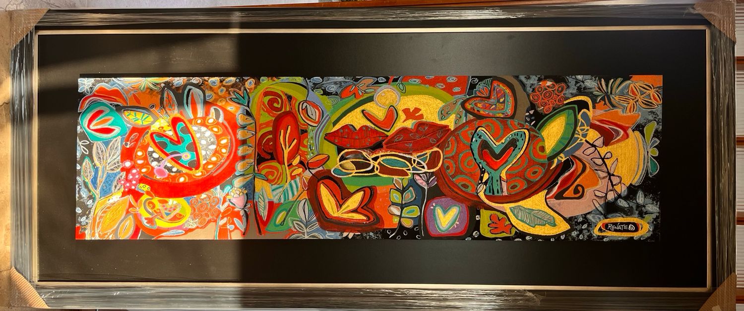 Cuadro Enmarcado Colección Sustentable 225 x 95