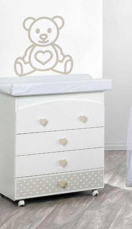 Bagnetto Fasciatoio Romance Deco