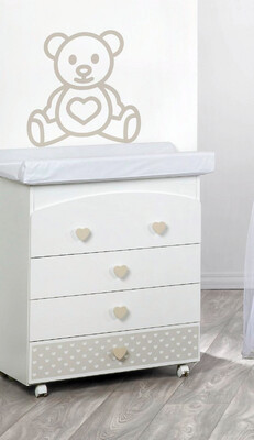 Bagnetto Fasciatoio Romance Deco