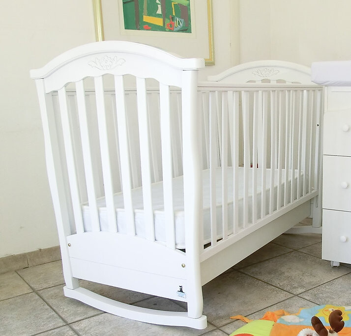 Lettino Giulia con materasso