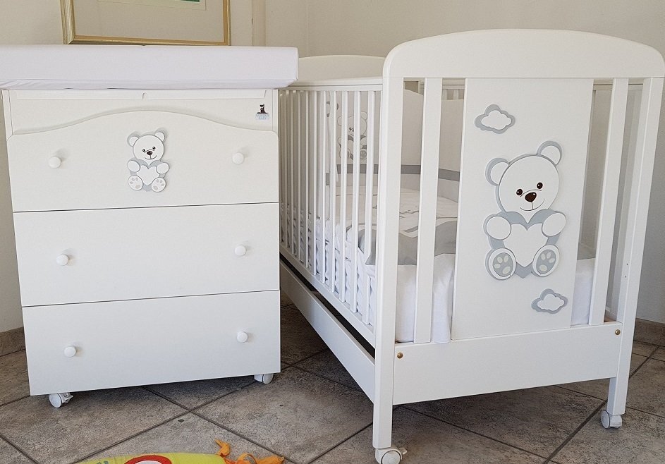 Lettino Sofia con materasso