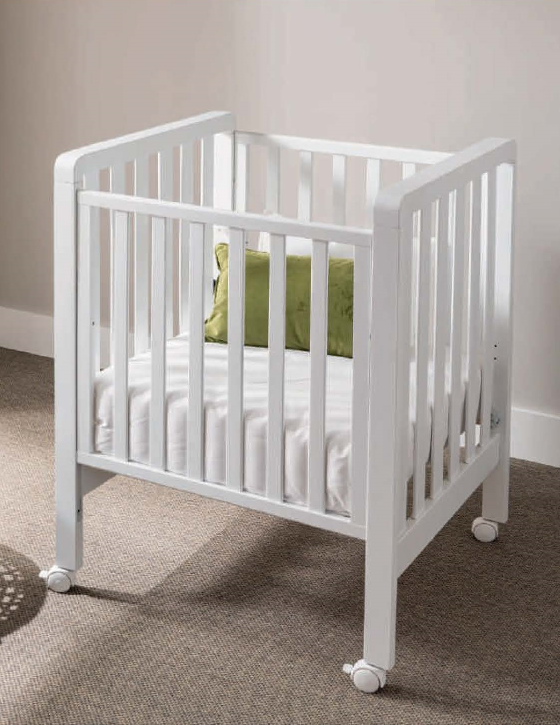 Lettino Teo Evolutivo con piumone e materasso