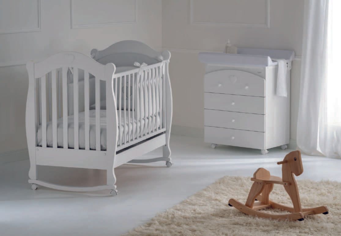 Set Susy Lettino con materasso + Bagnetto fasciatoio