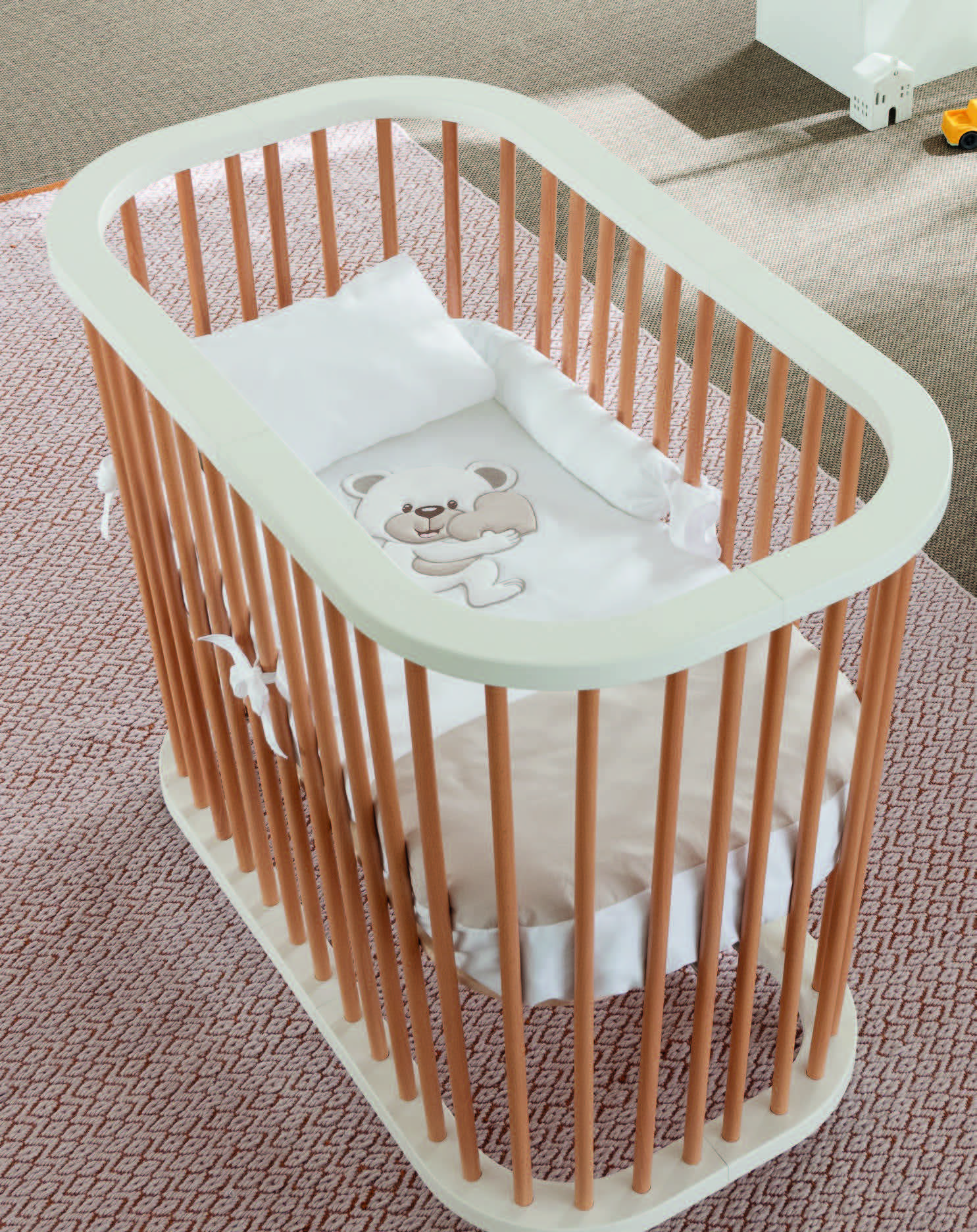 Lettino Handy  Evolutivo con materasso