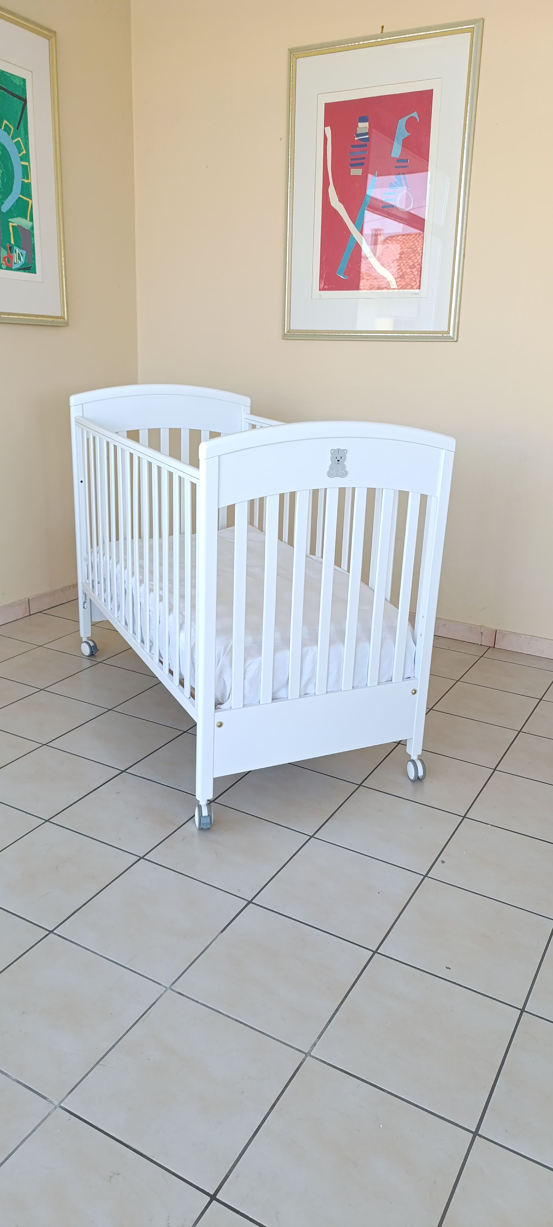 Set Alice lettino con materasso + Bagnetto-Fasciatoio