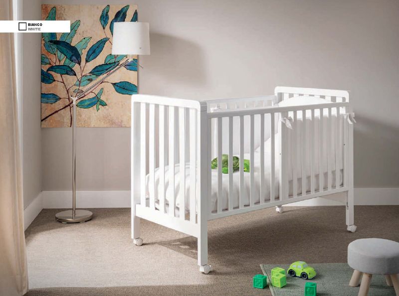 Lettino Teo Evolutivo con piumone e materasso