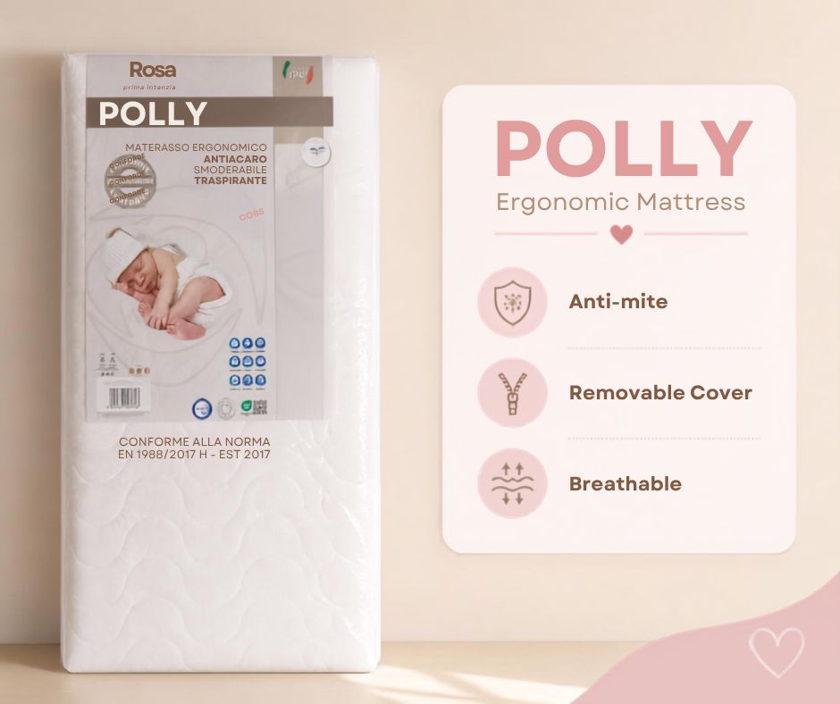 Materasso Polly in kit da ordinare esclusivamente in abbinato ad un lettino