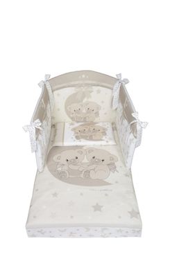 Coordinato tessile Due Bear in kit