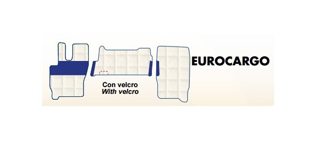 Tappeti Trucker su misura per Iveco Eurotech - Eurotrakker