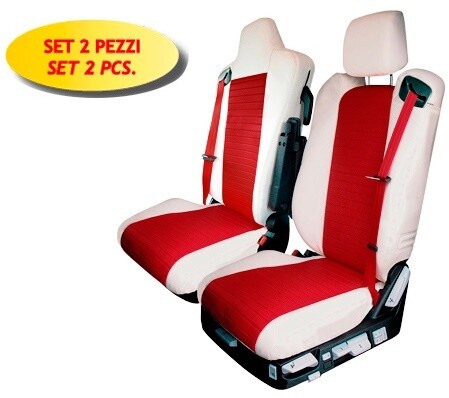 Coppia coprisedili su misura "THE BEST PROFESSIONAL" Mod. M