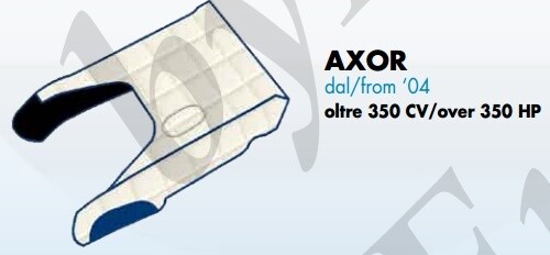 Copricofano Dakar su misura per Mercedes Axor dal 2004 oltre 350 CV