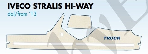 Copricruscotto Thermic per Iveco Stralis Hi-Way dal 2013