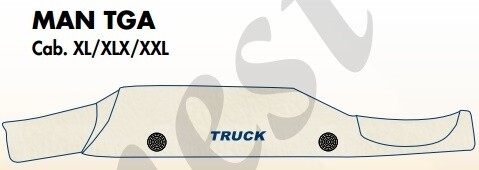 Copricruscotto Thermic per Man TGA Cab- XL/XLX/XXL