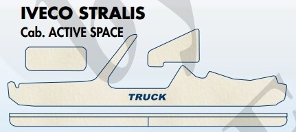 Copricruscotto Thermic per Iveco Stralis Cab. Active Space fino al 2012