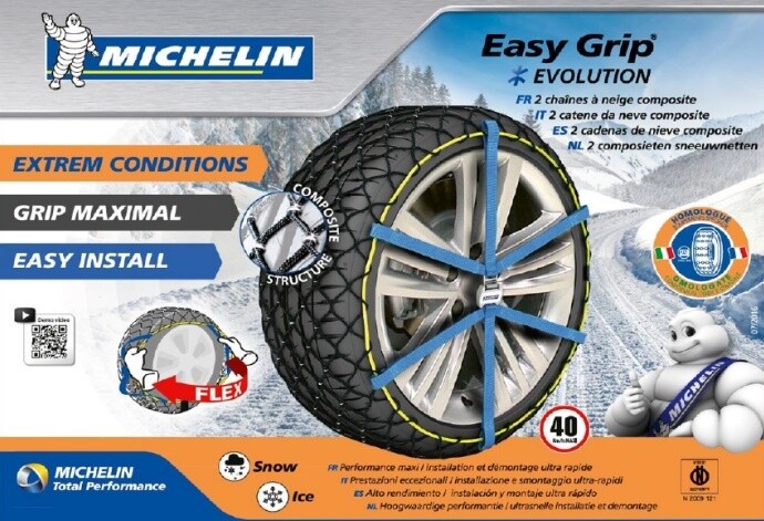 Catene Michelin composite Easy Grip  Evolution Evo 14