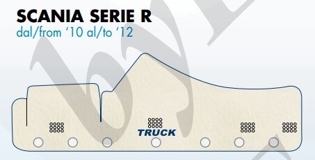 Copricruscotto Thermic per Scania Serie R dal 2010 al 2012