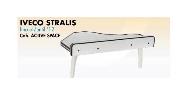 Tavolino centrale King su misura per Iveco Stralis cab. active space fino al 2012