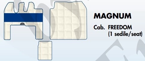 Tappeti Explorer su misura per Renault Magnum cab. Freedom (1 sedile)