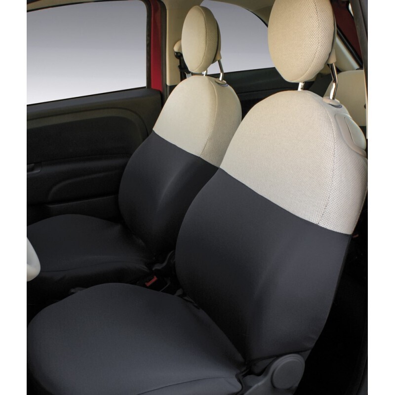 Coprisedili anteriori personalizzati Fiat 500 dal 2007