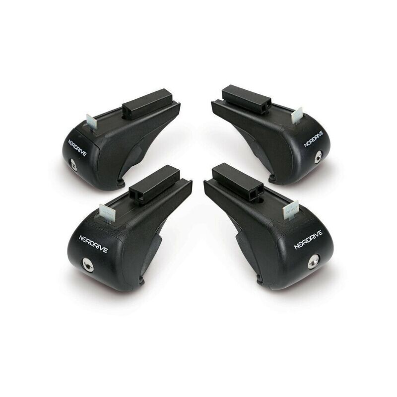 Evos RS (Rail Steel), kit 4 piedi per barre in acciaio Nordrive