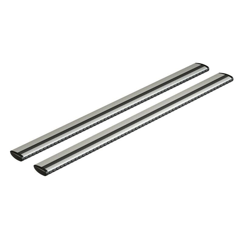 Silenzio, coppia barre portatutto in alluminio - M - 120 cm Nordrive