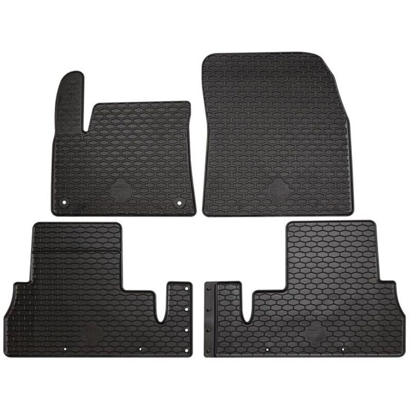 TAPPETI GOMMA CITROEN BERLINGO 18 - OPEL COMBO E LIFE 18 - PEUGEOT RIFTER 18 5 POSTI (FIX TONDO)