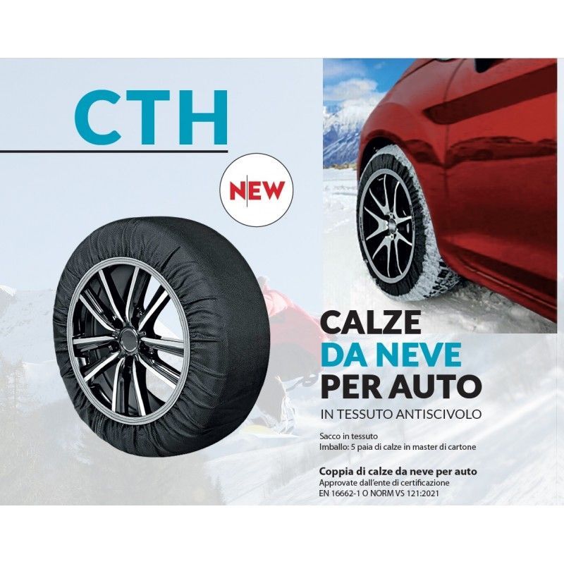 Coppia calze da neve CTH misura XXL