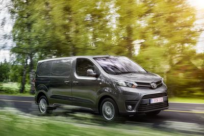 Toyota ProAce van dal 2016 in poi