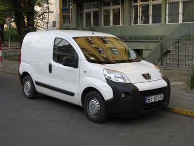 Peugeot Bipper van dal 2008 in poi