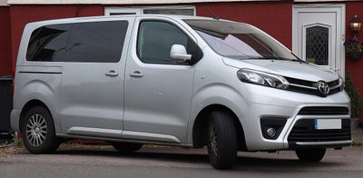 Toyota ProAce van dal 2007 al 2015
