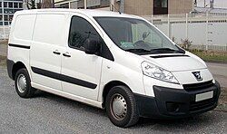 Peugeot Expert van dal 2007 al 2016