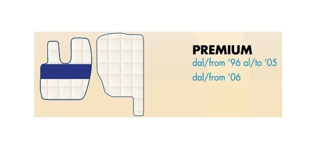 Tappeti Trucker su misura per Renault Premium Tappeti Trucker su misura per Renault Premium