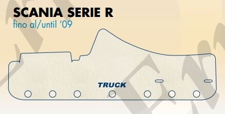 Copricruscotto Thermic per Scania Serie R fino al 2009 Copricruscotto Thermic per Scania Serie R fino al 2009