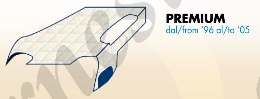 Copricofano Dakar su misura per Renault premium dal 1996 al 2005 Copricofano Dakar su misura per Renault premium dal 1996 al 2005