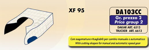 Copricofano Trucker su misura per Daf XF 95 Copricofano Trucker su misura per Daf XF 95
