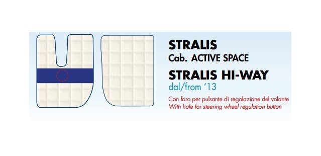Tappeti Trucker su misura per Iveco Stralis Cab. Active Space - Stralis HI-WAY dal 2013 Tappeti Trucker su misura per Iveco Stralis Cab. Active Space - Stralis HI-WAY dal 2013