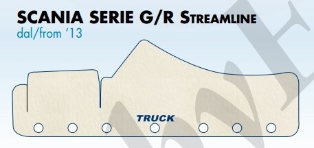 Copricruscotto Thermic per Scania Serie G/R Streamline dal 2013 al 2017 Copricruscotto Thermic per Scania Serie G/R Streamline dal 2013 al 2017