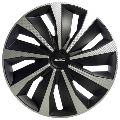 Serie copricerchi WRC Carbon Style 14 Serie copricerchi WRC Carbon Style 14"