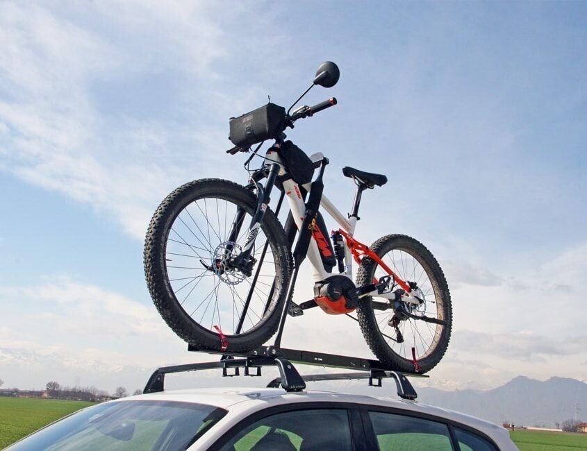 Portabici preassemblato SENIOR 7009 per barre portatutto LP