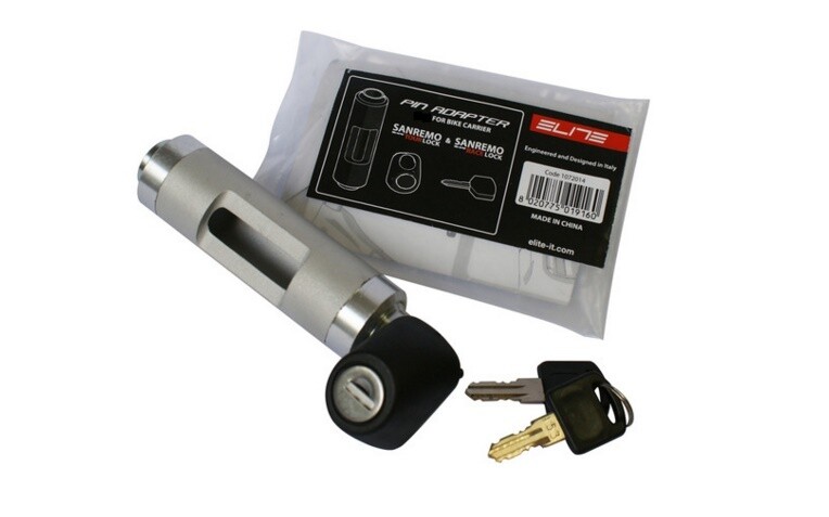 Adattatore perno passante 20 mm per portabici Elite Sanremo Race Lock