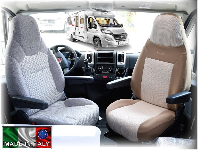Coppia Coprisedili Camper River mod. B con sedili integrali