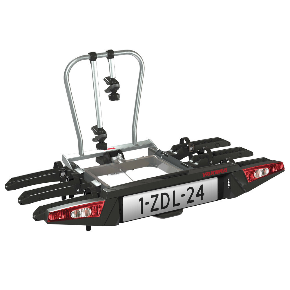 Portabici gancio traino Yakima FoldClick 3 bici Portabici gancio traino Yakima FoldClick 3 bici