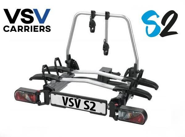 Portabici a gancio VSV S2 per furgoni camperizzati
