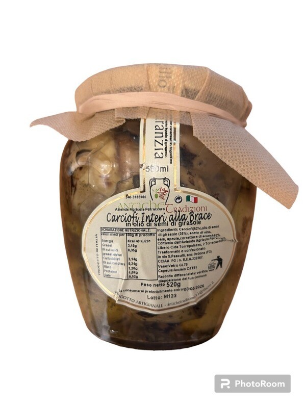 Carciofi Interi alla Brace
