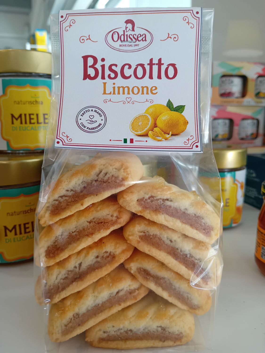 Biscotto amarena limone biscotti artigianali odissea 
