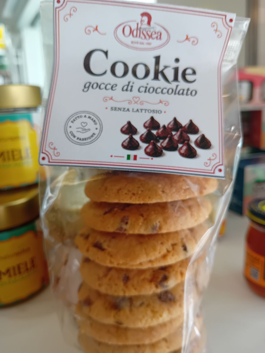 Cookie con gocce di cioccolato