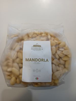 "Fattoria della mandorla" mandorla pelata conf da 500g prodotto agricoltura biologica pugliese