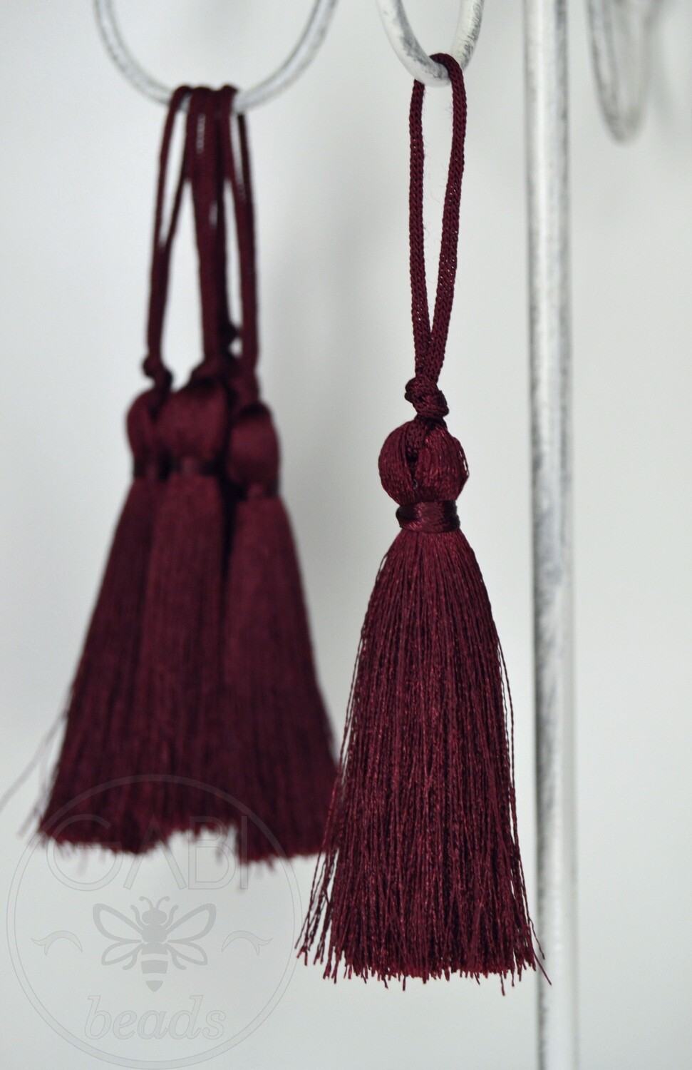 Kutas, bordo spalvos, 70mm, 1vnt