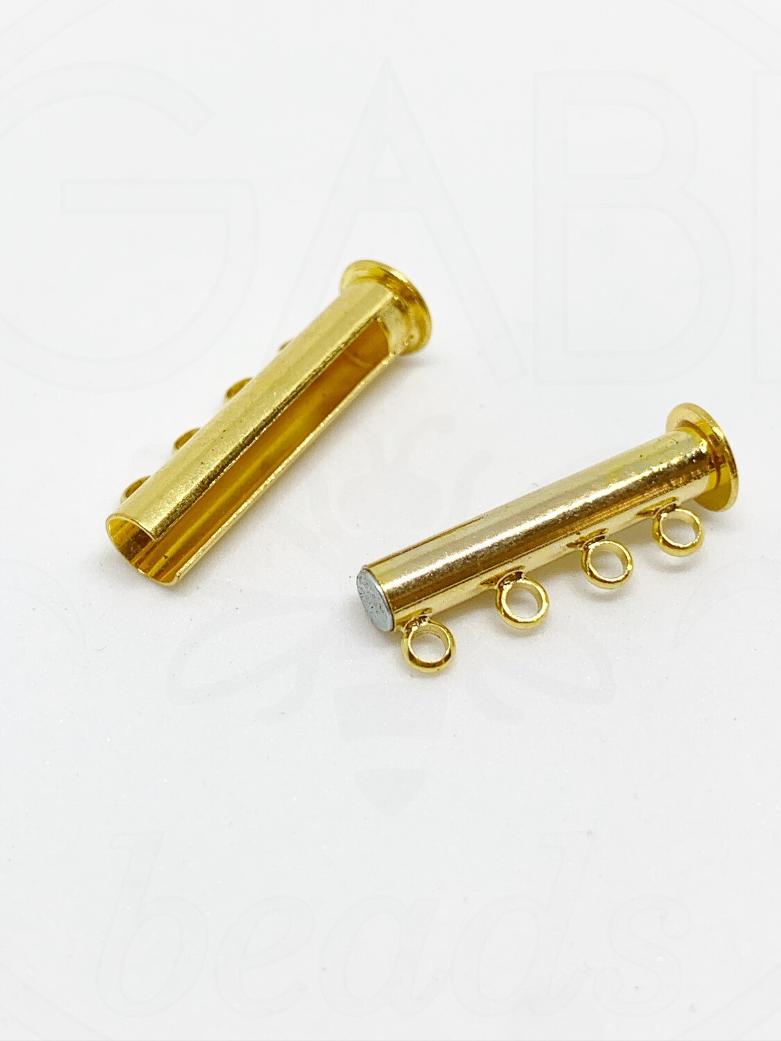 Magnetinis užsegimai, auksinės spalvos, 25x10x7mm ,  1vnt